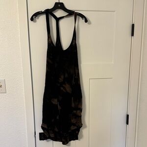 ATM Anthony Thomas Melillo Black and Brown Dress
